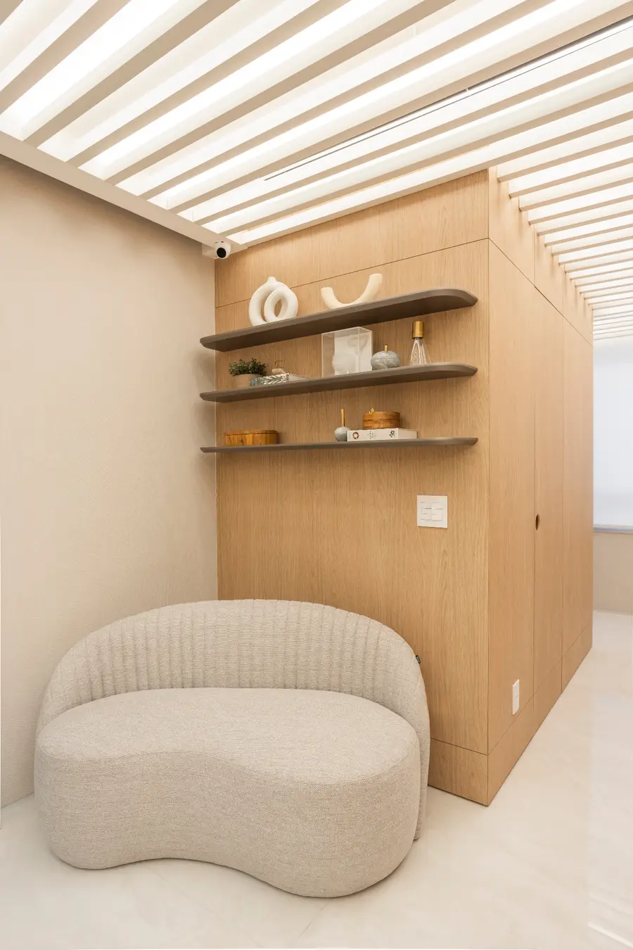 Sala de espera da Clínica Belvitá no bairro Paraíso, em São Paulo